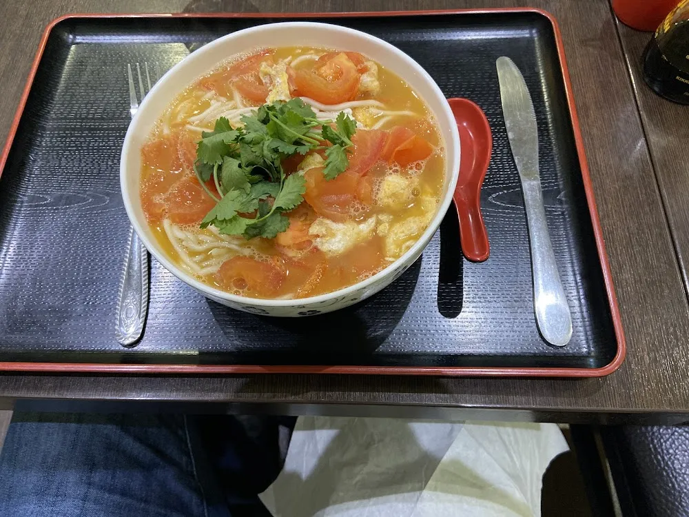 Soupe Au Nouilles Tomates